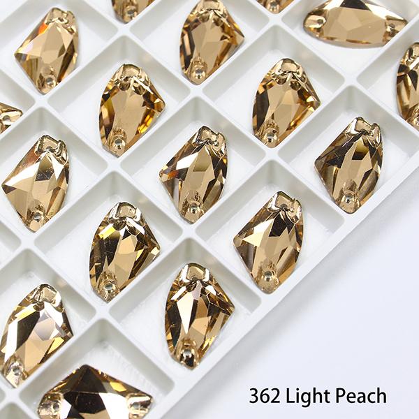 Cosmic Shaped Sew on Crystal Flatback Glass Rhinestones Bulk Loose Crystal Beads Garment DIY Sewable Accessories
