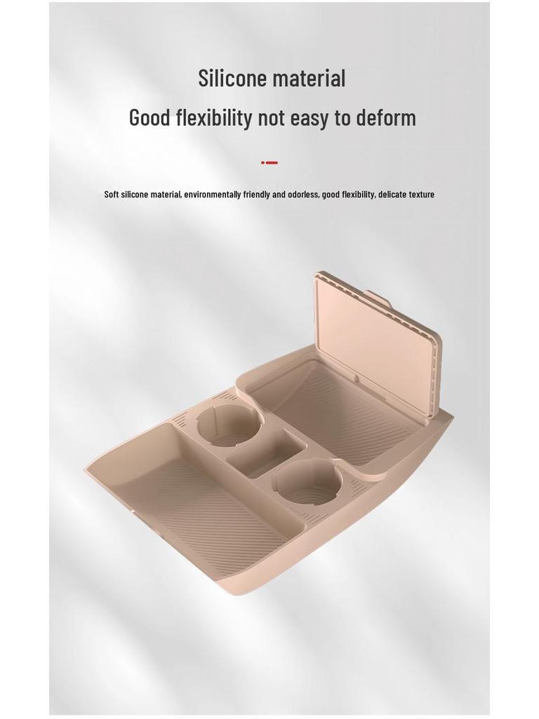 Compatible with silicone storage boxes, eyeglass cases, and center console accessories for 25 Changan CS75 models.
