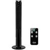 Ufesa TW1600 Helsinki Ventilateur Tour Colonne, Télécommande, Sélecteur Tactile, Minuterie 12h, 3 Vitesses, 45W, 1m