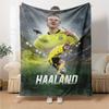 Haaland Blanket Ultra-Soft Perfect for Office Seaside Picnics Four Seasons Multipurpose Stylish Decor Ideal Gift for Friends Family Couples Picnic