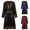 Ages Middle Renaissance Viking Warrior Coat Print Design Costume Party Halloween