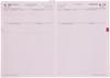 A5 Franklin Planner 1 Page Per Starts January Burgundy 86308 Organizer, Day, PVC, 2025,
