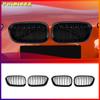 For BMW F20 F21 118i 120i 125i 116i Car Front Bumper Grilles Kidney Racing Grill Double Slat Replacement Grille 2015-