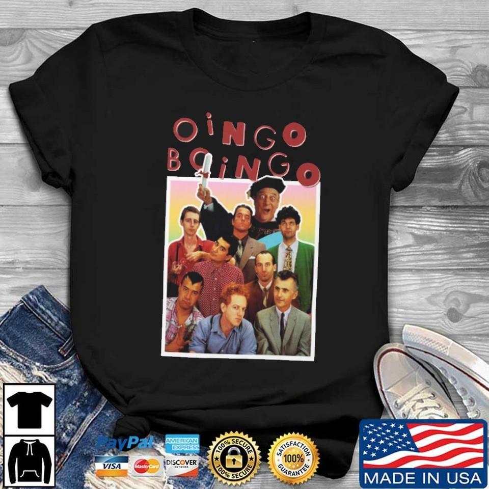 Oingo Boingo Just Another Day Shirt All size Black unisex Shirt E588 XL