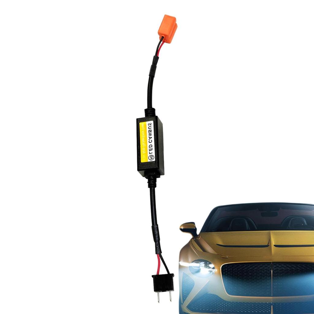 Car LED Resistor, LED Warning Canceller-Car LED Headlight Decoder EMC Decoder Filter Fault Eliminator