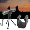 4pcs U Shaped Mount Bracket Fishing Flashlight Holder Universal Light Lamp Clip 1/4in Thread Flashlight Mounting Clamp