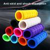1 Pair Bike Handle Grips Wear Resistant Non-Slip Design Shock Absorption Universal Bicycle Handlebar Grips Covers Replacement Parts