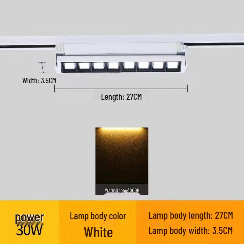 Anti-Glare LED Track Spotlight for Retail & Exhibitions