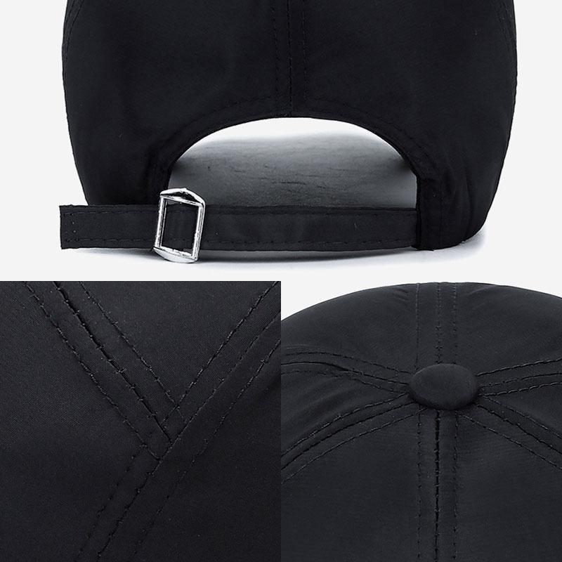 2024 Summer Outdoor Sports Baseball Hat Women Men Running Visor Cap Breathable Quick Dry Mesh Long Brim Sunscreen Peaked Caps