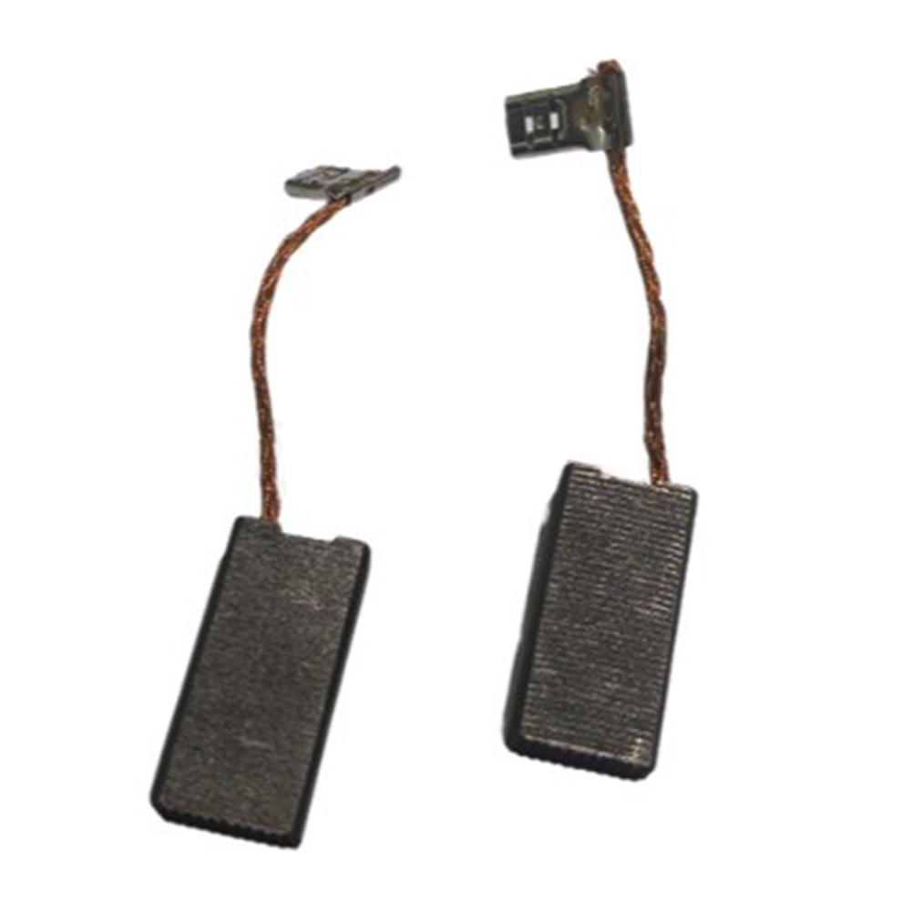 2pcs Power Tool Motor Carbon Brushes Replacement with Wire and Springs Designed to Address Motor Wear and Friction Issues