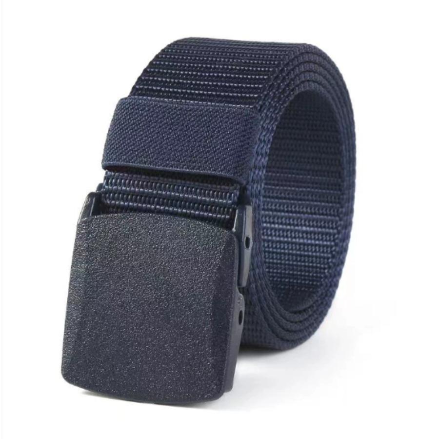 Nylon Belt Automatic Buckle Outdoor Multifunctional Tactical Canvas Belts Light Comfortable Non-metal Belt