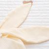 Baby Bunny Ear Hat: Nordic Tie-Up Spring/Summer Fetal Cap with Ear Protection.