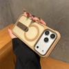 For Magsafe Folding Stand Magnetic Clear Case For iPhone 17 16 15 14 13 12 11 Pro Max Plus Air Matte Translucent Back TPU Cover