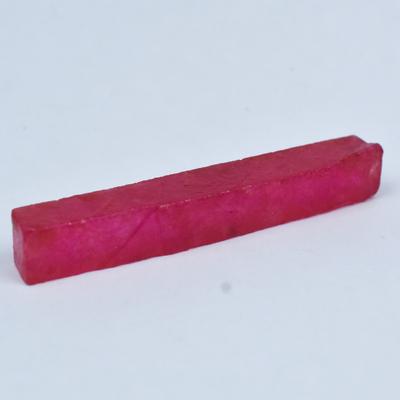 62.95 Carat Natural Red Ruby Uncut Raw Rough CERTIFIED Gemstone For Collectors