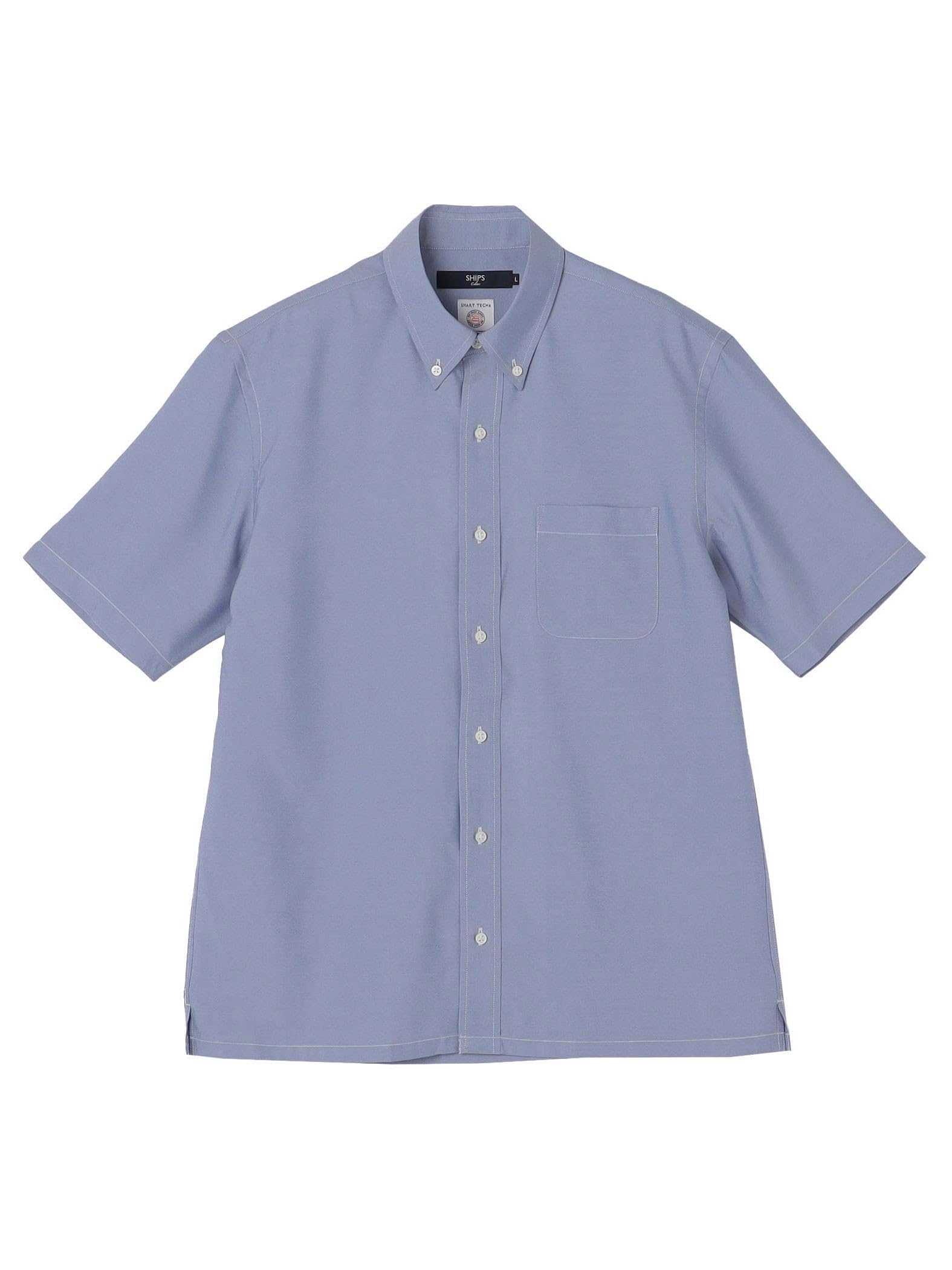 

Ships Colors SMART TECH(R) No-Iron Button-Down Shirt, Sky Blue, Medium, 211530011