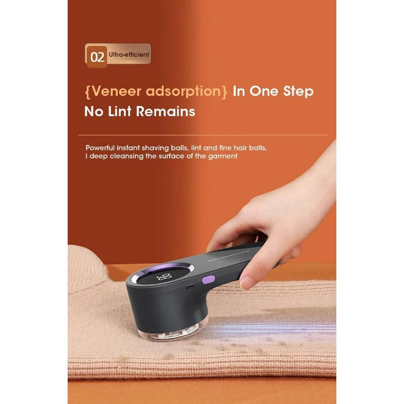 Luddborttagare för Kläder LED Digital Elektrisk Pillerluddborttagare USB Uppladdningsbar Fuzz Tygrakapparat Tröja Dropshipping