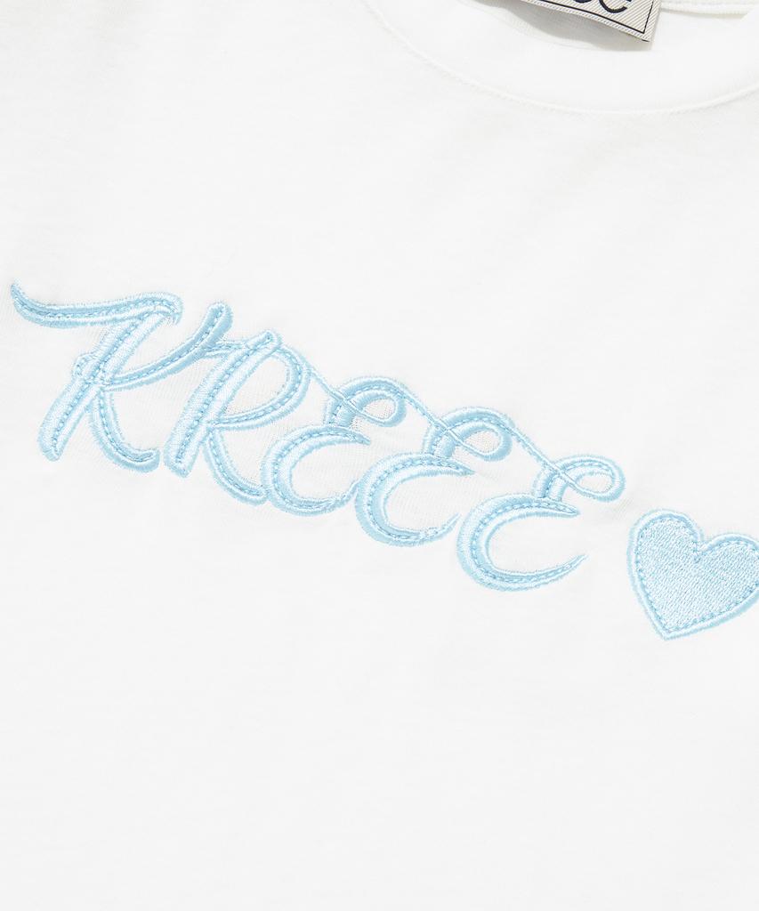 KKEEE Chain Stitch Slim Long Sleeve Tee (2 Colors)