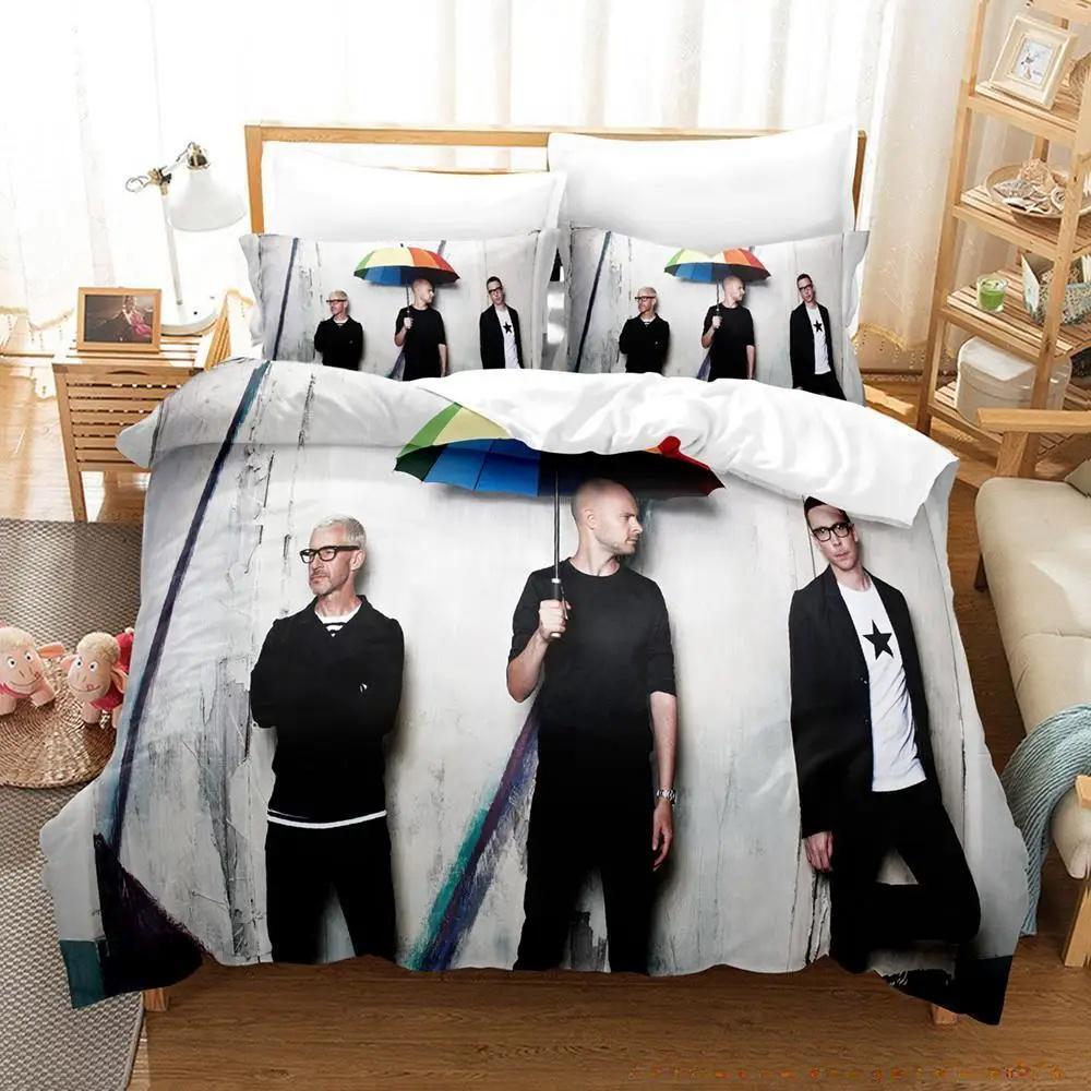 Druk 3D Zespół Muzyczny Above & Beyond Zestaw Pościeli Chłopcy Dziewczynki Rozmiar Twin Queen Poszwa na Kołdrę Poszewka na Poduszkę Łóżko Dzieci Dorośli Tekstylia Domowe