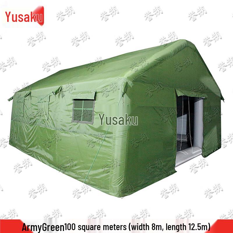 Yushu Outdoor Inflatable Quick Setup Cotton Tent