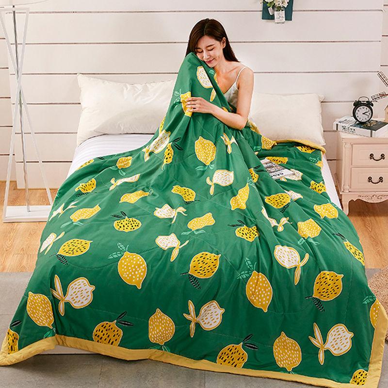 Summer Cool Home Air Condition Quilt Can Be Machine Washed Summer Single Student Dormitory Thin Quilt