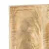 Headboard 140 cm Solid Raw Mango Wood