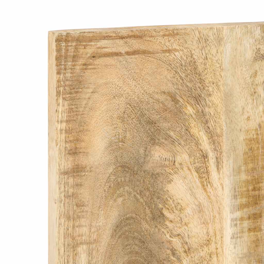 Headboard 140 cm Solid Raw Mango Wood
