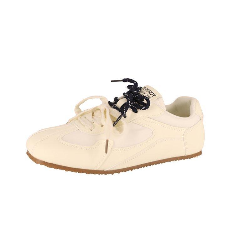 Soft leather version~ Dexun shoes heightening shoes children's 2025 spring new shoelaces fashion versatile casual shoes sports shoes