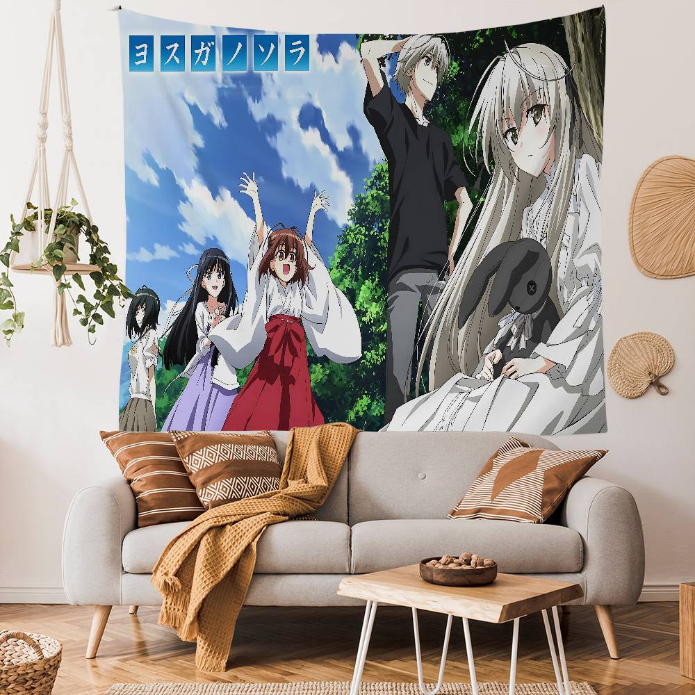 Anime Yosuga No Sora Wandteppich Kunstdruck Japanischer Wandteppich Anime Wandbehang Heimdekoration