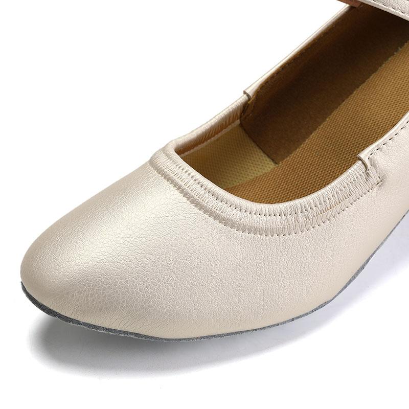 Společenská párty Uzavřená bota Latin Tango Moderní Taneční Tango pro ženy Dívky Dětské na podpatku 3,5 cm