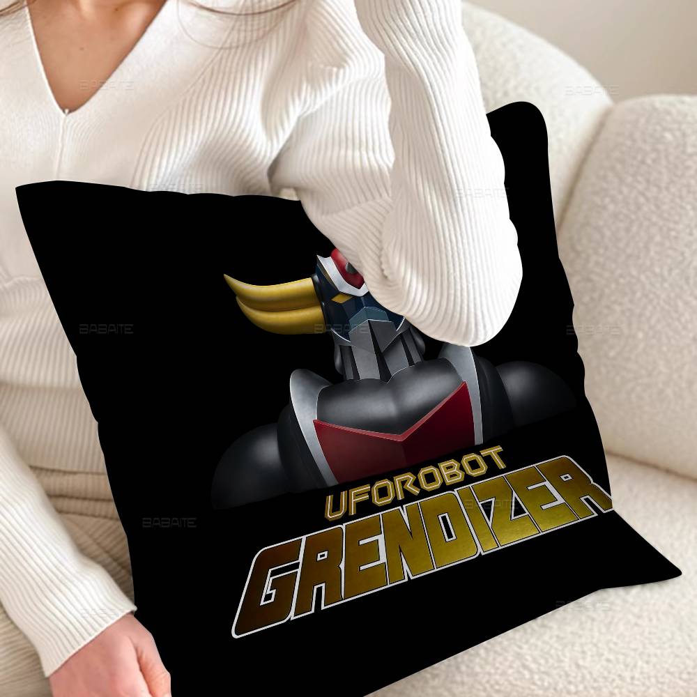 UFO ROBO GRENDIZER GOLDORAK Anime Pillow Gift Home Office Decoration Bedroom Sofa Car Cushion Cover Case 45x45 30x30 cm