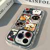 Cartoon Dog for IPhone16promax Phone Case for Apple 15 Cream Mirror All-inclusive 11/14/xs