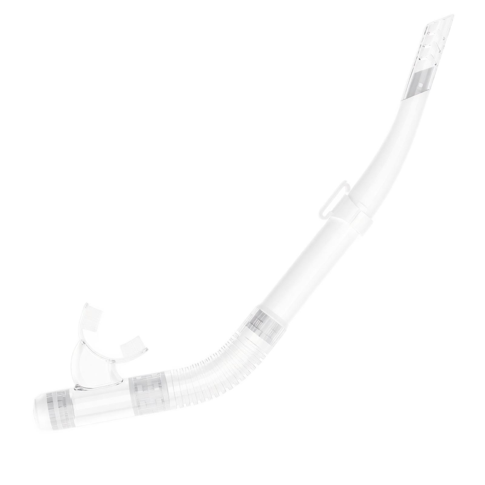 Semi-Dry Set for Snorkeling, Dive Breathing Tube one size белый