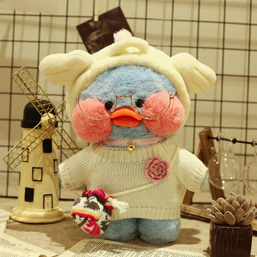 30 Cm Wearing Yellow Doll Plush Plush Toy Doll Birthday Gift Plush Toy Doll