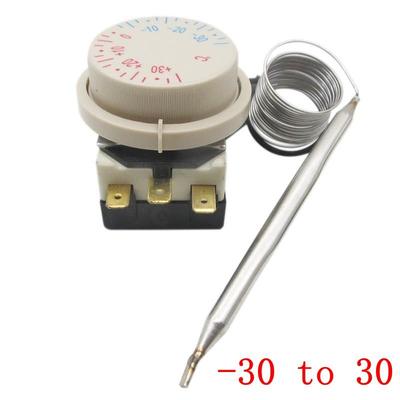 TR(TW)711/N11 -30 To +30 Degrees Celsius 250V- 380V 16A Thermostat Knob Freezer Refrigerator Temperature Adjustment Controller
