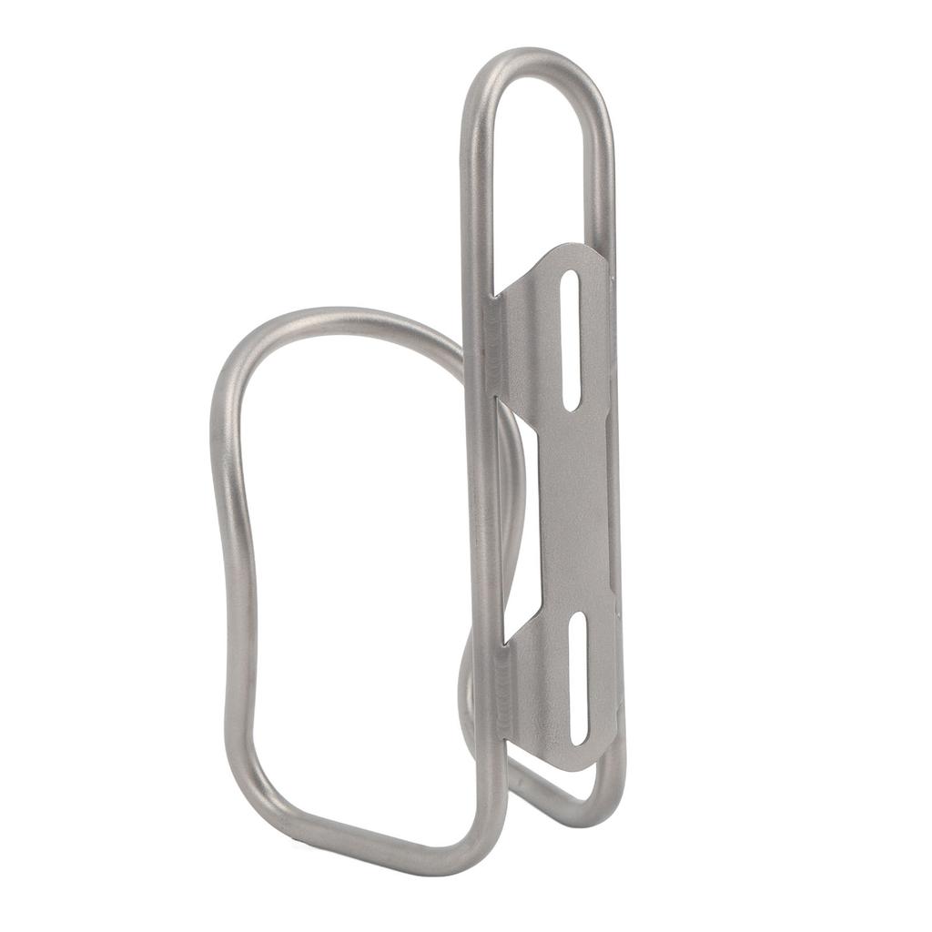 Bike Water Bottle Cage Titanium Alloy S Shape Simple Installation Stable Anti Scratch Bike