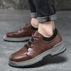 Large Size Casual Shoes Mountaineering Sports Shoes Cotton Shoes Single Cotton Thickened Warm Men's Shoes