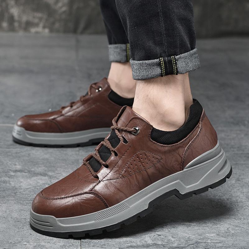 Large Size Casual Shoes Mountaineering Sports Shoes Cotton Shoes Single Cotton Thickened Warm Men's Shoes