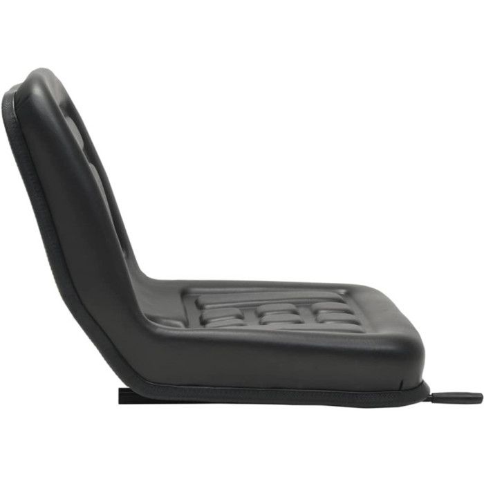 Siège de tracteur - vidaXL - Universel - Noir - Métal - Confortable et ajustable