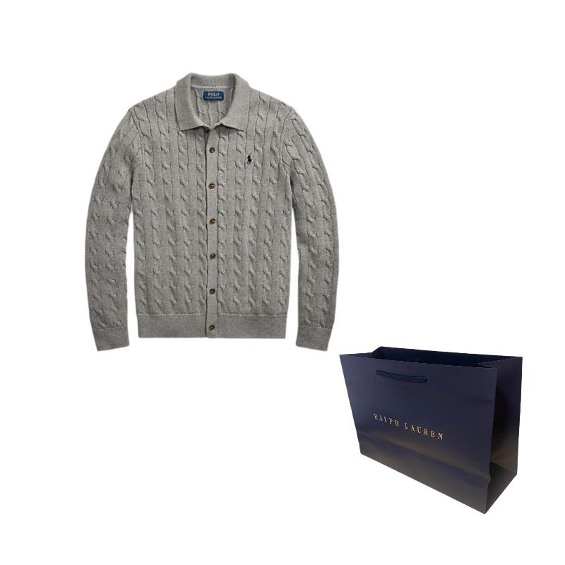 Polo Ralph Lauren FW25 Knitwear Standard Men's Gray MNPOSWE16822391-020