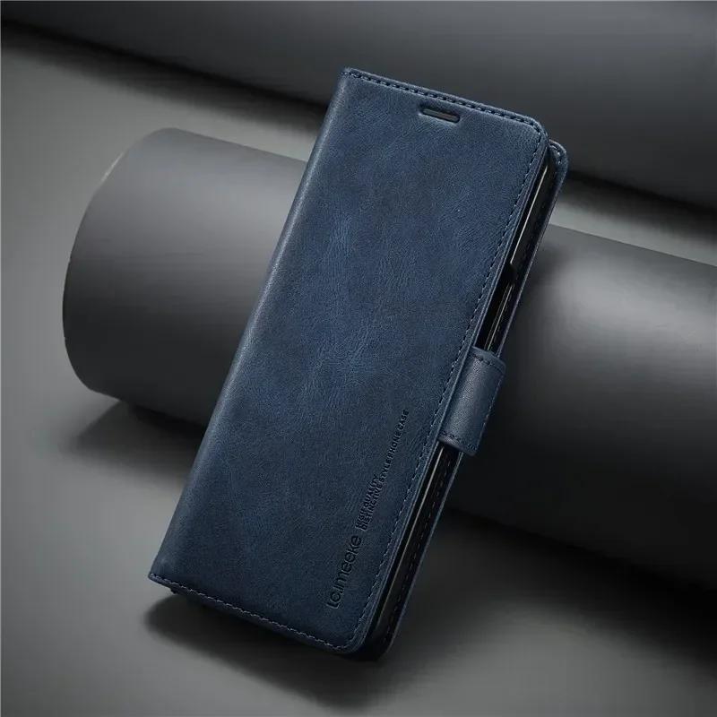 Luxury Magnetic Wallet PU Leather Case For Samsung Galaxy Z Fold 3 4 5 6 7 Card Solt Holder Pocket Cover For Galaxy Z Fold7 6 5