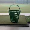 Golfballkorb PP-Material Driving Range Eimer Bequemer Griff für Golfer 50 Bälle