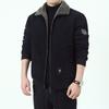 Male Thermal Windbreaker Plus Size Men's Warm Winter Corduroy Jackets and Coats Fur Collar Winter Casual Jacket Outwear