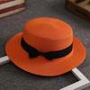 Sommer Hüte Für Frauen Sonnenhut Strand Damen Mode Flache Brom Bowknot Panama Dame Casual Sonne Hüte Für Frauen Stroh hut