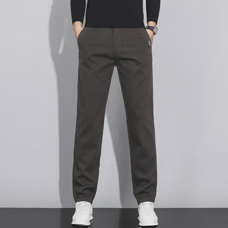 Men's Slim Fit Elastic Business Casual Pants – Autumn/Winter Bestseller