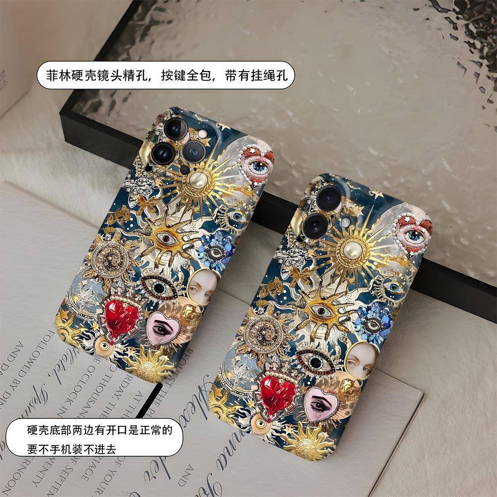 Amazon hot-selling Apple 16 Eye of the Sun film case iPhone14Pro European and American style 17P mobile phone case