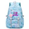 Anime K-Pop Demon Hunters Printed Backpack Large Capacity Bookbag Laptop Unisex Student Boy Girl School Bag Large Capacity Travel Outdoor Bag Gift
