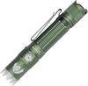 ThruNite BSS V6 Pro Tactical Flashlight, USB-C Rechargeable, Up To 1705 Lumens, 6 Lighting Modes, Dual Switch (Dark Green, CW)