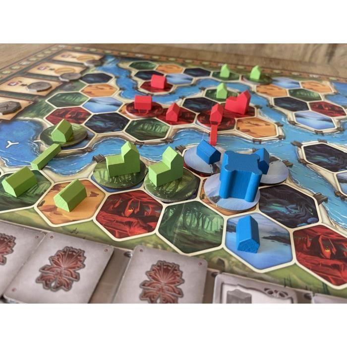 Jeu De Société Terra Nova - Terra Nova - Version Simplifiée De Terra Mystica - 12 Ans Et Plus - 2 À 4 Joueurs