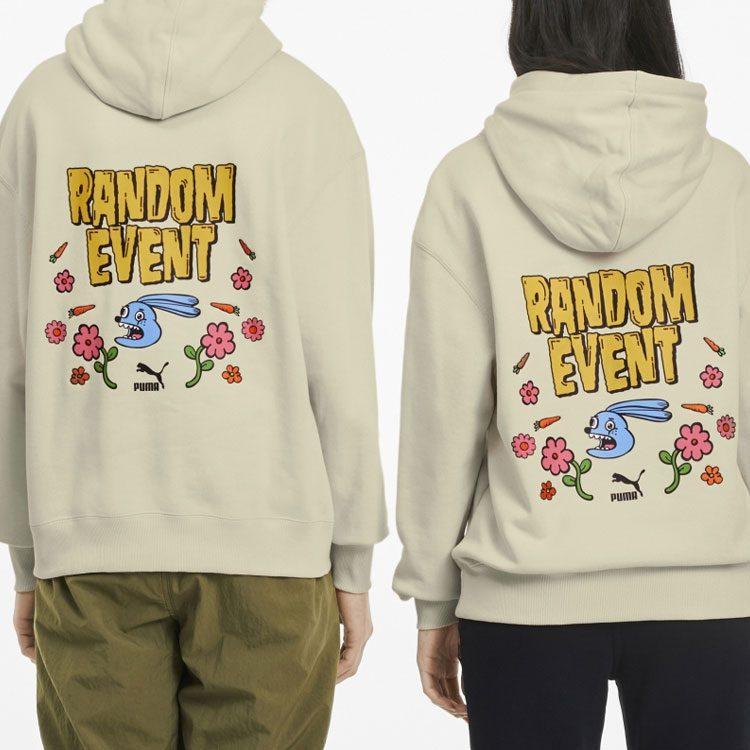 PUMA X Randomevent MERCEDES AMG PETRONAS Sweatshirts Unisex Hooded Moderate Regular 596662-50