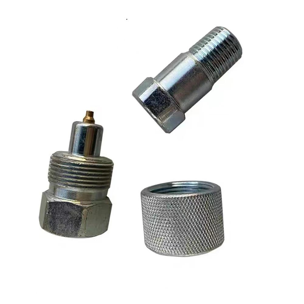 

Separate Jack Oil Pipe Joint Assembly Screw Oil Pipe Connecting Head Fittings чорний